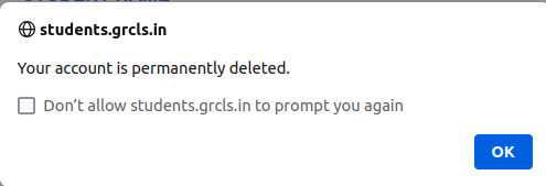 Account Deletion Image